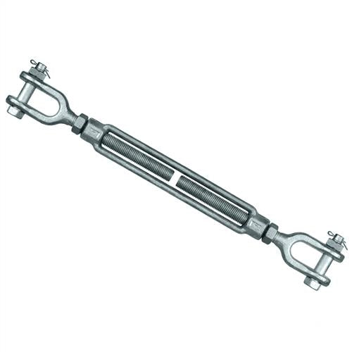 Austlift - Turnbuckle Grade P Jaw Jaw 20mm (3/4"x12") WLL2.36T Pin 16mm | 406020