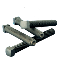 BBI - 3/8"-16x3" (Ft) - Imperial Square Head Set Screws Cup Point Case Hardened UNC | 409079