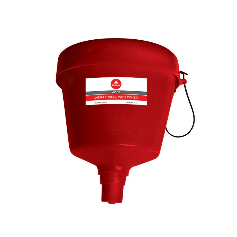 Alemlube - Waste Oil Drum Funnel With Cover | 41008