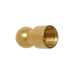 Precision Specialty Tools - LOC-LINE 12mm X 1/8 NPT BRASS BALL ADAPTER PK OF 2 | 41498