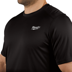 Milwaukee - Workskin Lightweight Shirt Short Sleeve Black - M | 414B-M