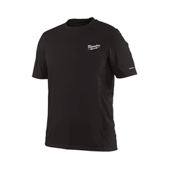 Milwaukee - WORKSKIN Light Shirt Short Sleeve Black - S | 414B-S