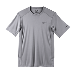 Milwaukee - Workskin Lightweight Shirt Short Sleeve Grey - M | 414G-M