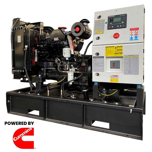 Welling & Crossley 100 kVA Single-Phase Standby Diesel Generator with Cummins Engine