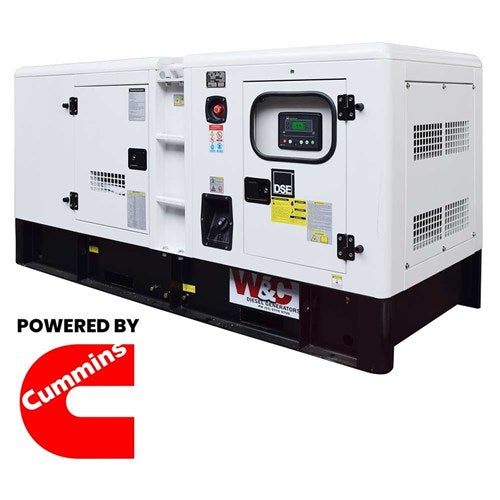 Welling & Crossley 200 kVA 3-Phase Standby Diesel Generator with Cummins Engine in Canopy