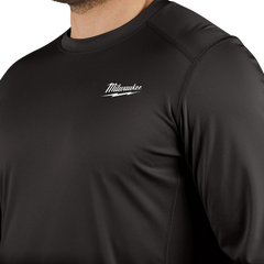 Milwaukee - Workskin Lightweight Shirt Long Sleeve Black - L | 415B-L