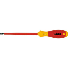 Wiha - Screwdriver, Slotted 5.5mm x 175mm, Softfinish, VDE 1000V Insulated | WH-47160