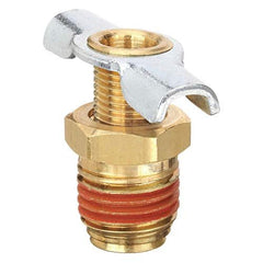 AIP - Compression Union Brass Bulkhead Tube Joiner - 1/4" (t) X | 33-031-004-004 | BF3104