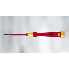 Wiha - Picofinish Fine Screwdriver, Slotted 2.5mm x 65mm , VDE 1000V Insulated | WH-44538