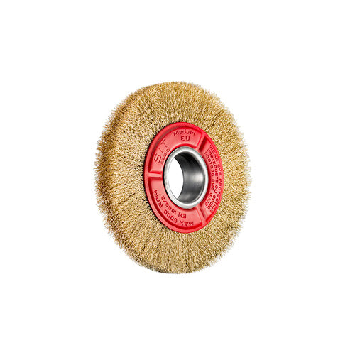 EHI - 9077 Crimped Wire Wheel 200x26mm BraSS | 4203BRS
