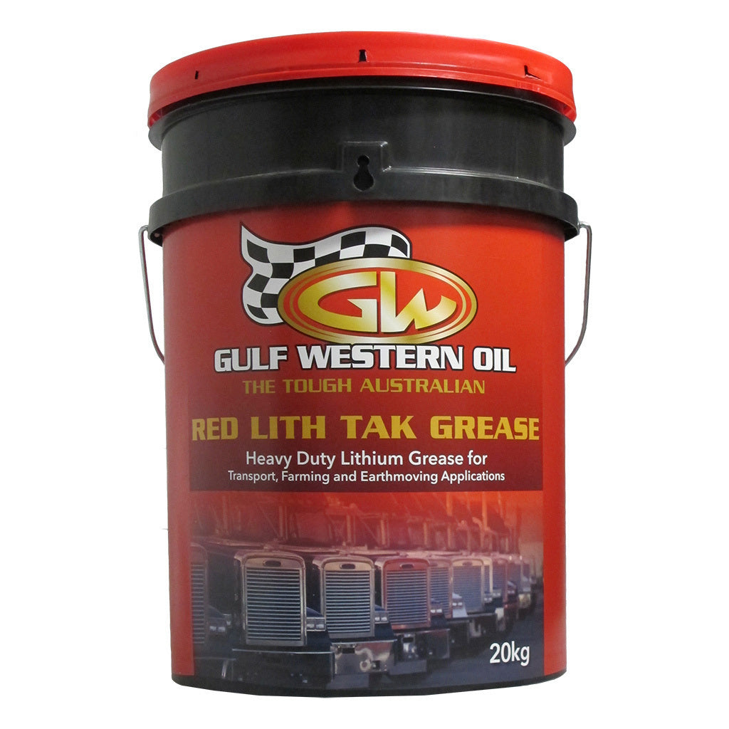 Gulf Western - Red Lith Tak Grease 20kg | 42050