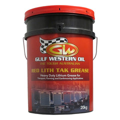 Gulf Western - Red Lith Tak Grease 20kg | 42050