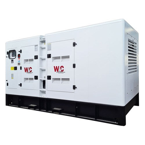 Welling & Crossley 240 kVA 3-Phase Diesel Standby Generator with Hyundai Engine in Canopy