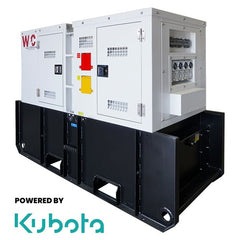 Welling & Crossley - 25kVA Three Phase St&by Diesel Generator with Kubota Engine with 400L Tank - Hire | ED25KYE/3H