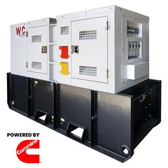 Welling & Crossley - 63kVA Three Phase St&by Diesel Generator with Cummins Engine with 400L Tank - Hire | ED63CUYE/3-SH