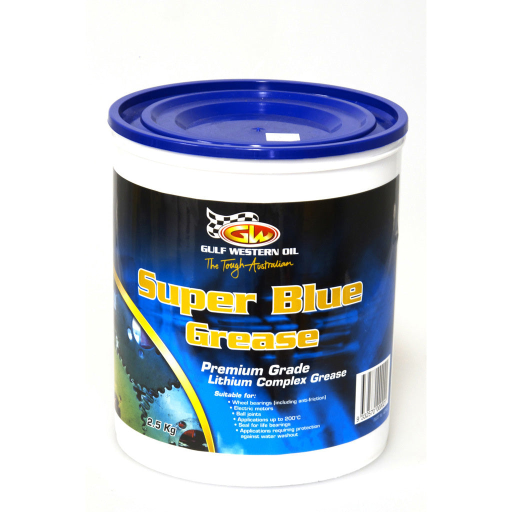 Gulf Western - Super Blue Grease 2.5kg (4/Ctn) | 42562