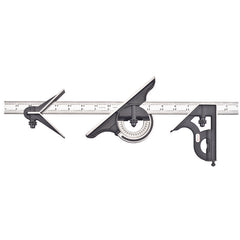 Starrett - SQUARE COMBO SET CAST IRON 18IN 4R | 435-18-4R