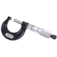 Starrett - Micrometer 0-25mm 0.01mm Grad Carbide Faces | 436.1MXRL-25