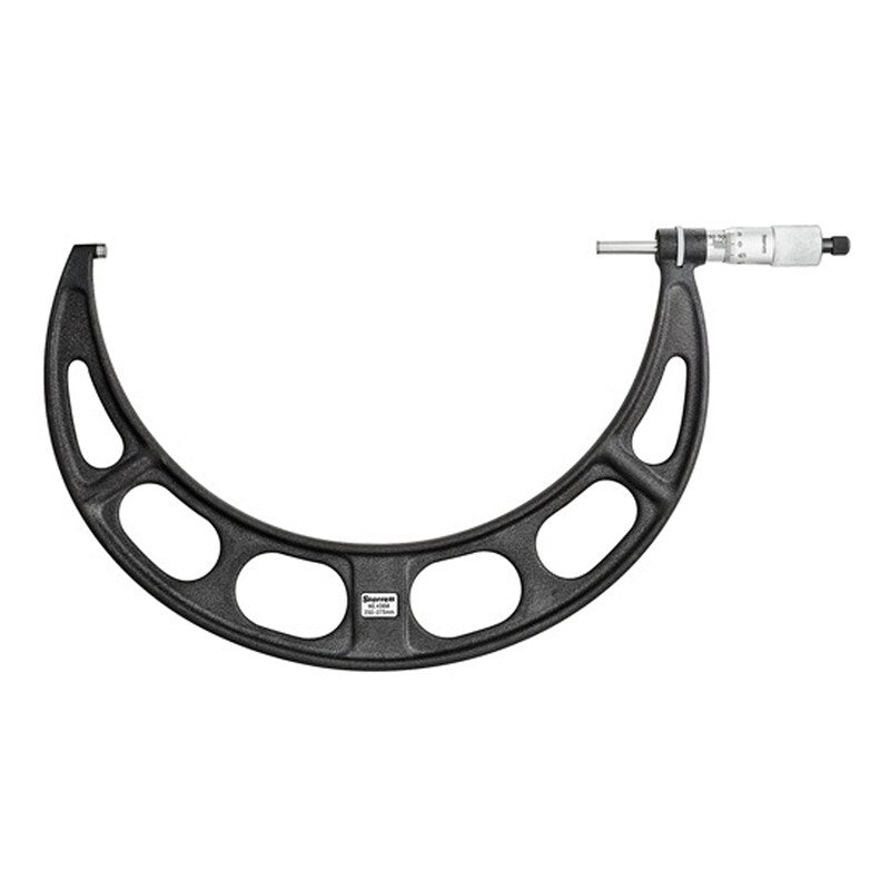Starrett - Micrometer 250-275mm 0.01mm Grad Carbide Faces | 436.1MXRL-275