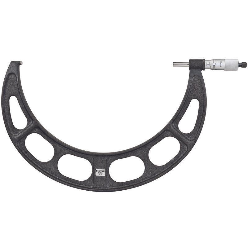 Starrett - Micrometer 11-12in .001in Grad Carbide Faces | 436.1XRL-12