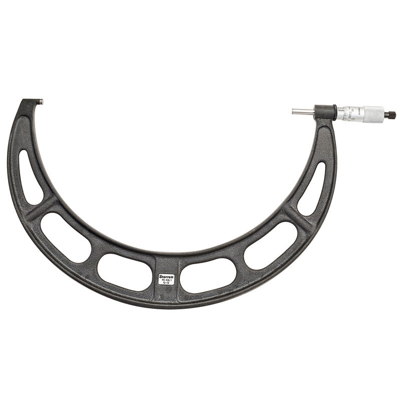 Starrett - Micrometer 12-13in .001in Grad Carbide Faces Case | 436.1XRLZ-13