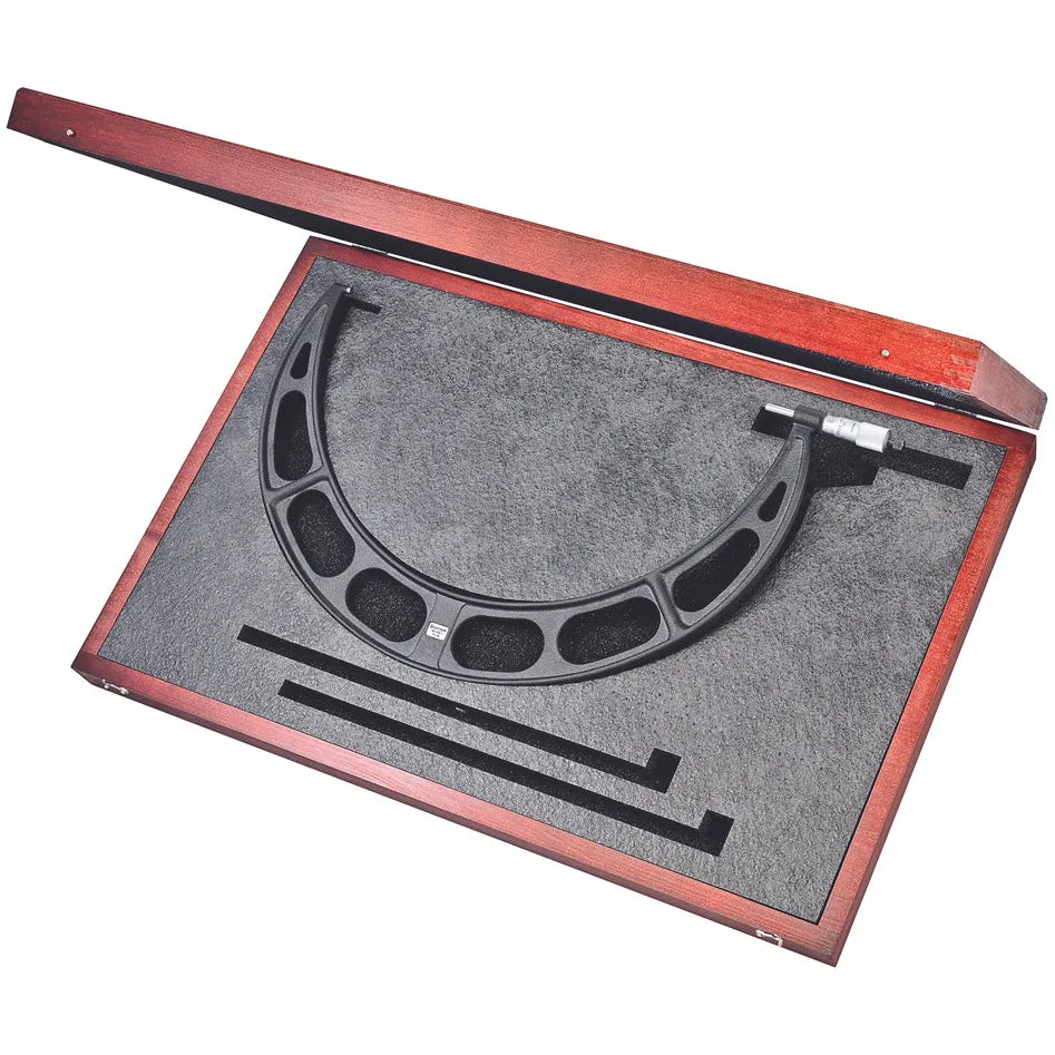 Starrett - Micrometer 17-18in .001in Grad Carbide Faces Case | 436.1XRLZ-18
