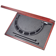 Starrett - Micrometer 19-20in .001in Grad Carbide Faces Case | 436.1XRLZ-20