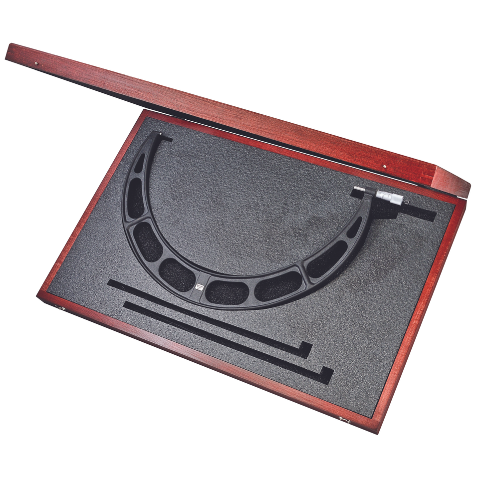 Starrett - Micrometer 20-21in .001in Grad Carbide Faces Case | 436.1XRLZ-21