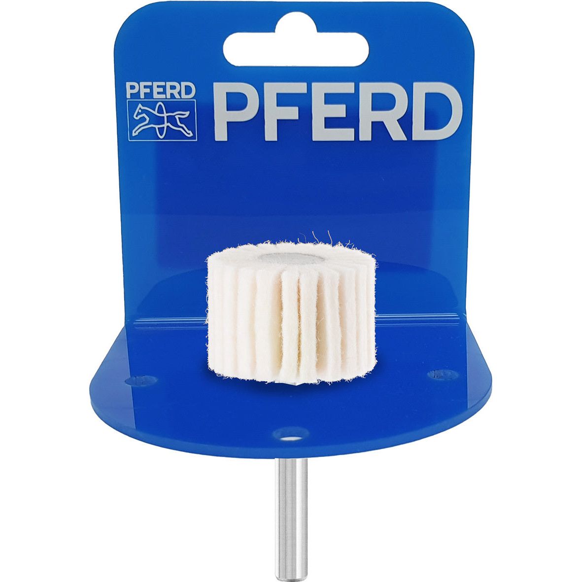 PFERD - POS Mounted Felt Flap Wheel 6mm Shank FLS 3020/6 HARD | 44383021 5