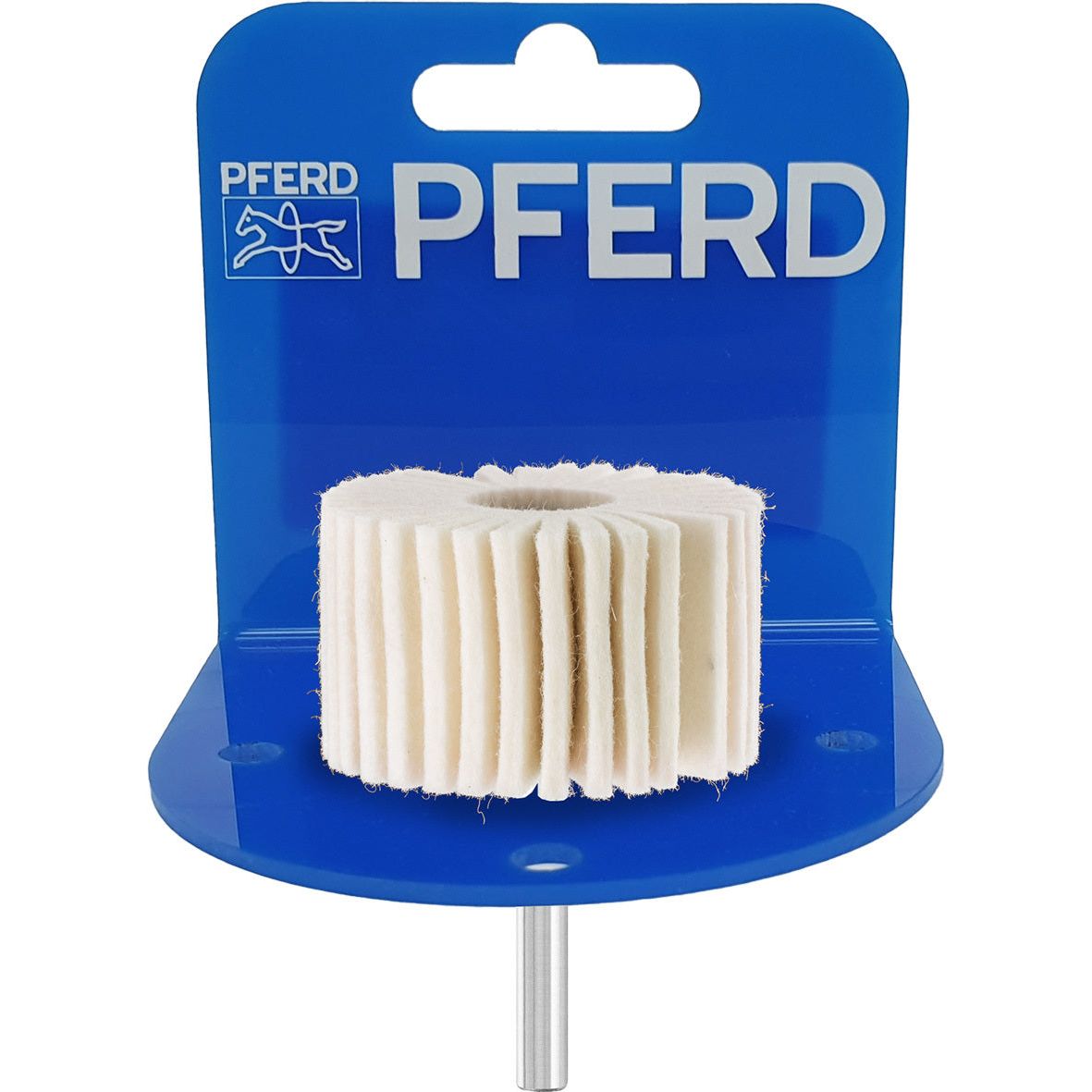 PFERD - POS Mounted Felt Flap Wheel 6mm Shank FLS 5030/6 HARD | 44385031 5