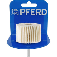 PFERD - POS Mounted Felt Flap Wheel 6mm Shank FLS 6040/6 SOFT | 44386040 5