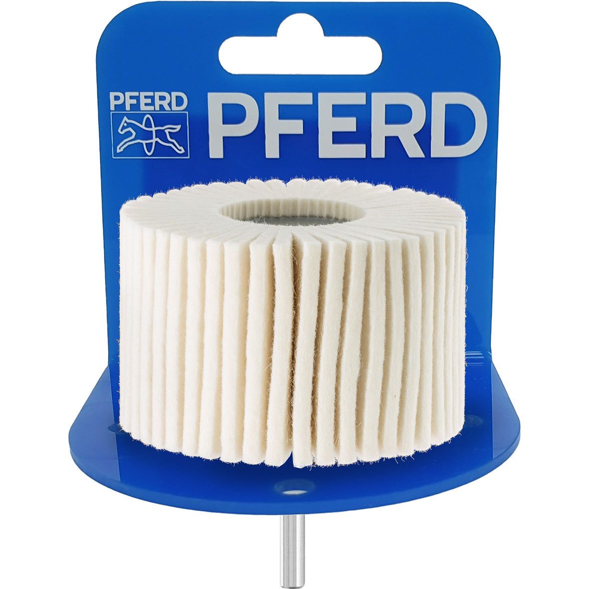 PFERD - POS Mounted Felt Flap Wheel 6mm Shank FLS 8050/6 HARD | 44388051 5