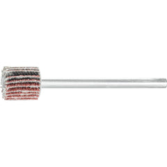 PFERD - Mounted Flap Wheel Fan Grinder Aluminium Oxide - 3mm Shank F 1010/3 A 60 Grit | 44400002 10