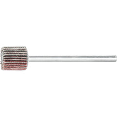 PFERD - Mounted Flap Wheel Fan Grinder Aluminium Oxide - 3mm Shank F 1010/3 A 180 Grit | 44400006 10