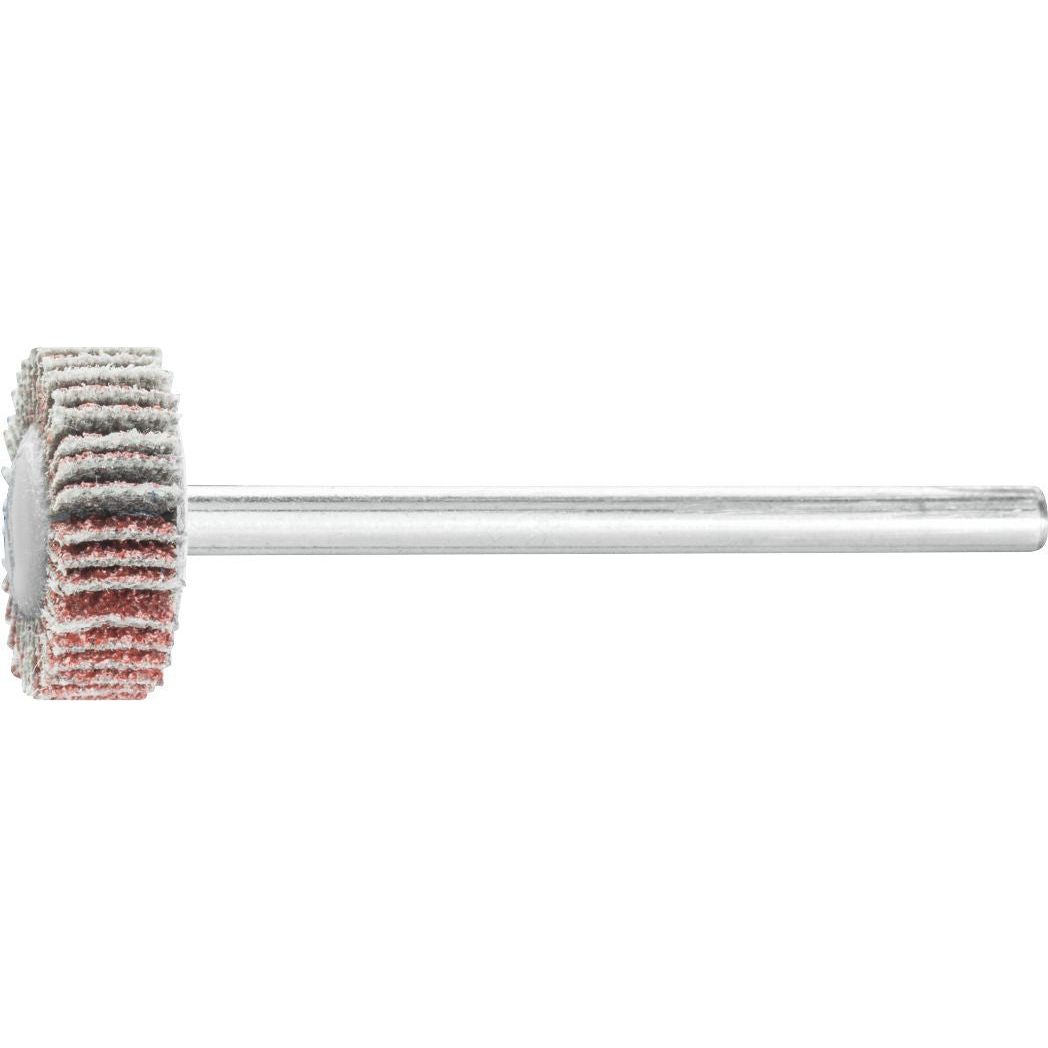 PFERD - Mounted Flap Wheel Fan Grinder Aluminium Oxide - 3mm Shank F 1505/3 A 80 Grit | 44400023 10