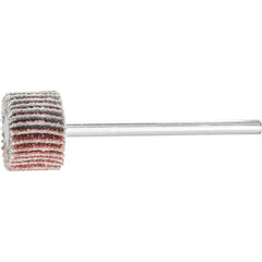 PFERD - Mounted Flap Wheel Fan Grinder Aluminium Oxide - 3mm Shank F 1510/3 A 60 Grit | 44400032 10