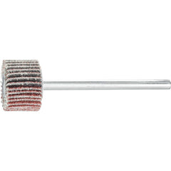 PFERD - Mounted Flap Wheel Fan Grinder Aluminium Oxide - 3mm Shank F 1510/3 A 80 Grit | 44400033 10