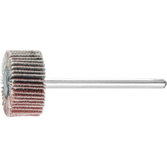 PFERD - Mounted Flap Wheel Fan Grinder Aluminium Oxide - 3mm Shank F 2010/3 A 120 Grit | 44400123 10