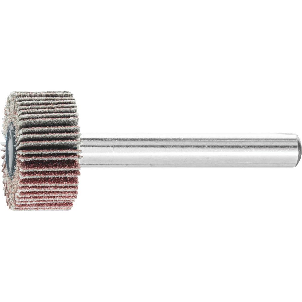 PFERD - Mounted Flap Wheel Fan Grinder Aluminium Oxide - 6mm Shank F 2010/6 A 120 Grit | 44400126 10
