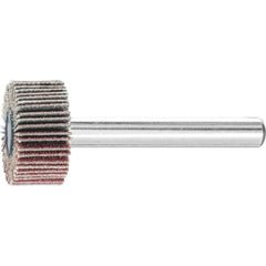 PFERD - Mounted Flap Wheel Fan Grinder Aluminium Oxide - 6mm Shank F 2010/6 A 120 Grit | 44400126 10