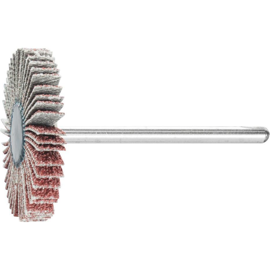 PFERD - Mounted Flap Wheel Fan Grinder Aluminium Oxide - 3mm Shank F 3005/3 A 60 Grit | 44401063 10