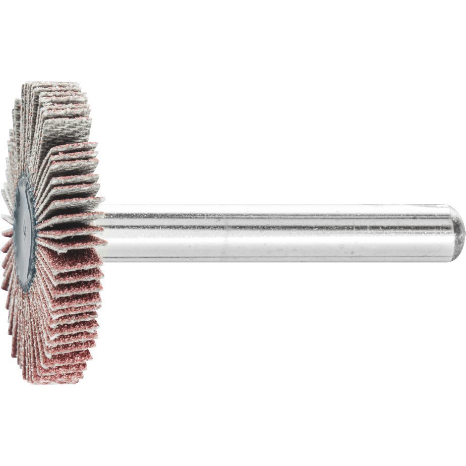 PFERD - Mounted Flap Wheel Fan Grinder Aluminium Oxide - 6mm Shank F 3005/6 A 120 Grit | 44401126 10