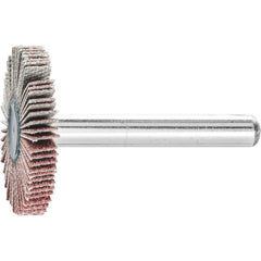 PFERD - Mounted Flap Wheel Fan Grinder Aluminium Oxide - 6mm Shank F 3005/6 A 120 Grit | 44401126 10