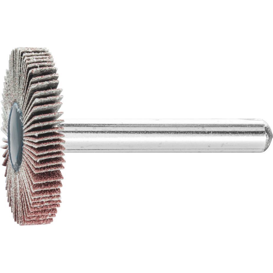 PFERD - Mounted Flap Wheel Fan Grinder Aluminium Oxide - 6mm Shank F 3005/6 A 180 Grit | 44401186 10