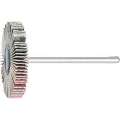 PFERD - Mounted Flap Wheel Fan Grinder Aluminium Oxide - 3mm Shank F 3005/3 A 240 Grit | 44401243 10