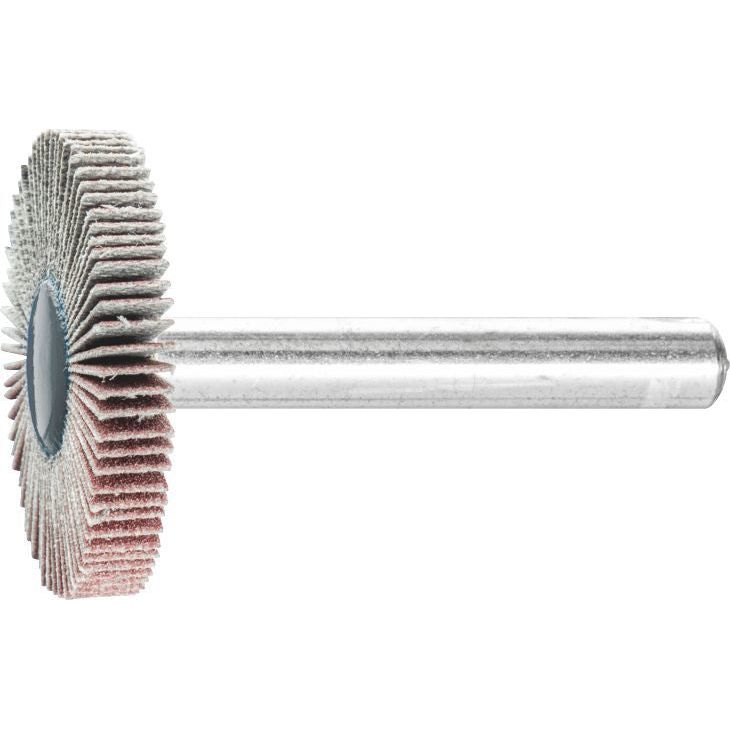 PFERD - Mounted Flap Wheel Fan Grinder Aluminium Oxide - 6mm Shank F 3005/6 A 320 Grit | 44401326 10