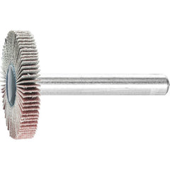 PFERD - Mounted Flap Wheel Fan Grinder Aluminium Oxide - 6mm Shank F 3005/6 A 320 Grit | 44401326 10