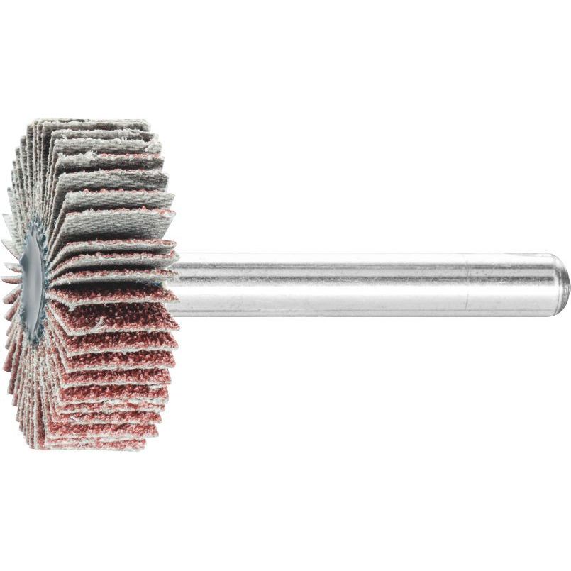 PFERD - Mounted Flap Wheel Fan Grinder Aluminium Oxide - 6mm Shank F 3010/6 A 60 Grit | 44402066 10