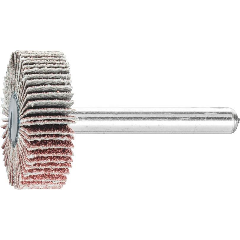 PFERD - Mounted Flap Wheel Fan Grinder Aluminium Oxide - 6mm Shank F 3010/6 A 80 Grit | 44402086 10