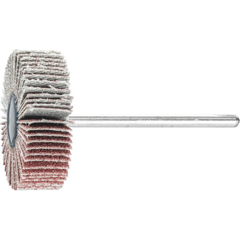 PFERD - Mounted Flap Wheel Fan Grinder Aluminium Oxide - 3mm Shank F 3010/3 A 120 Grit | 44402123 10